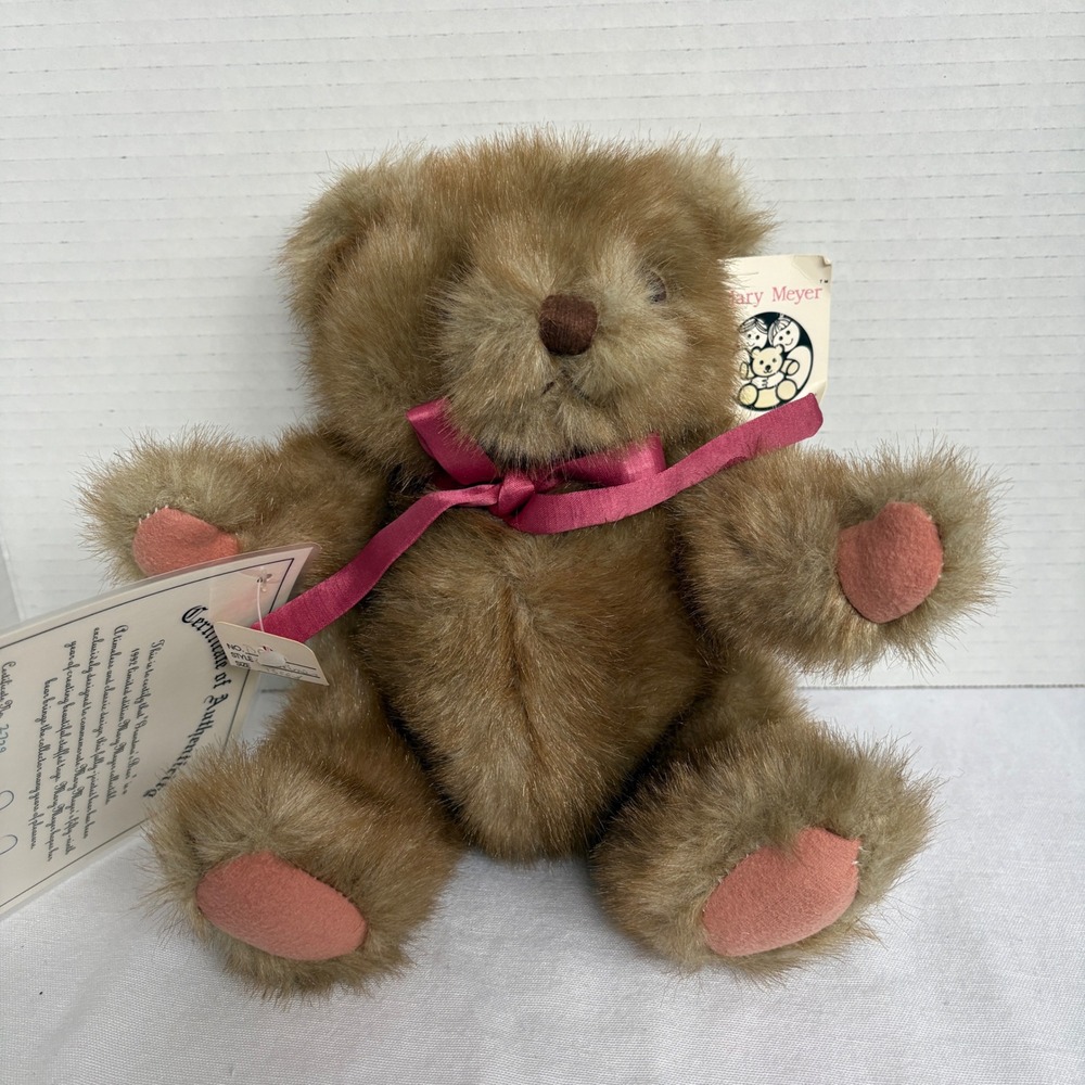 Mary Meyer Grandma's 1992 Limited Edition Teddy Bear Certificate of Authenticity
